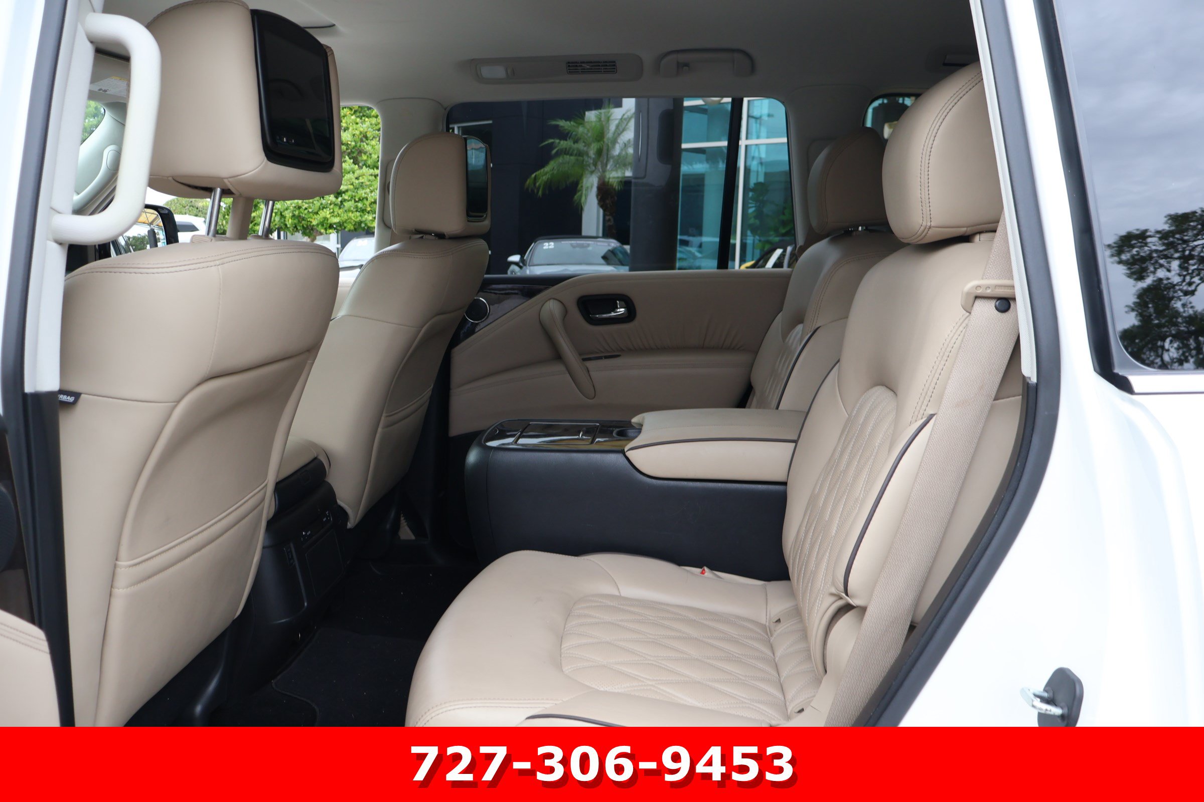 Used 2023 Nissan Armada Platinum w/ Captain's Chairs Package AWD/4WD image 15
