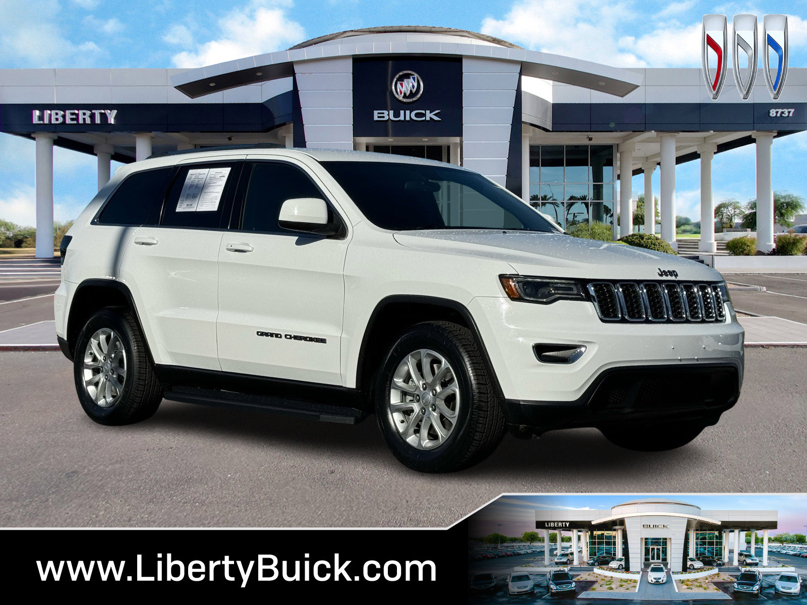 Used 2021 Jeep Grand Cherokee Laredo