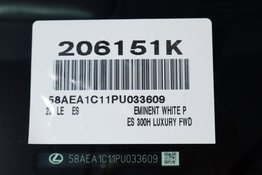 Used 2023 Lexus ES 300h w/ Accessory Package (Z1) FWD image 37