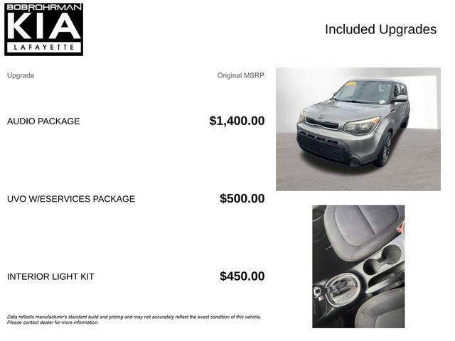 Used 2014 Kia Soul + w/ Audio Package FWD image 4