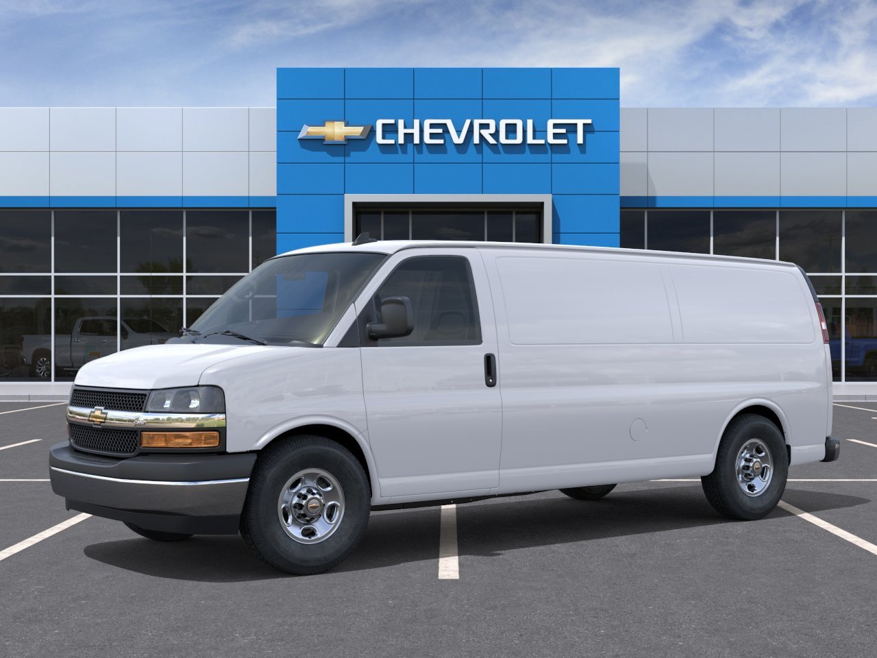 New 2025 Chevrolet Express 3500 Extended w/ Driver Convenience Package RWD image 2