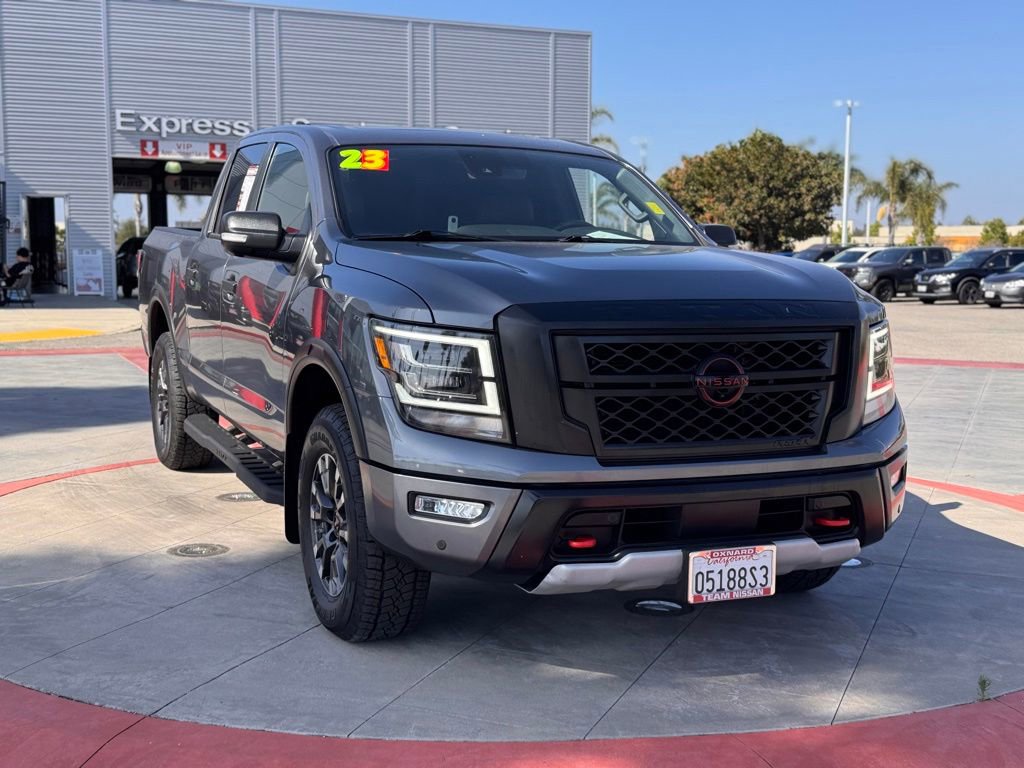 Certified 2023 Nissan Titan PRO-4X w/ Pro-4x Convenience Package AWD/4WD image 2