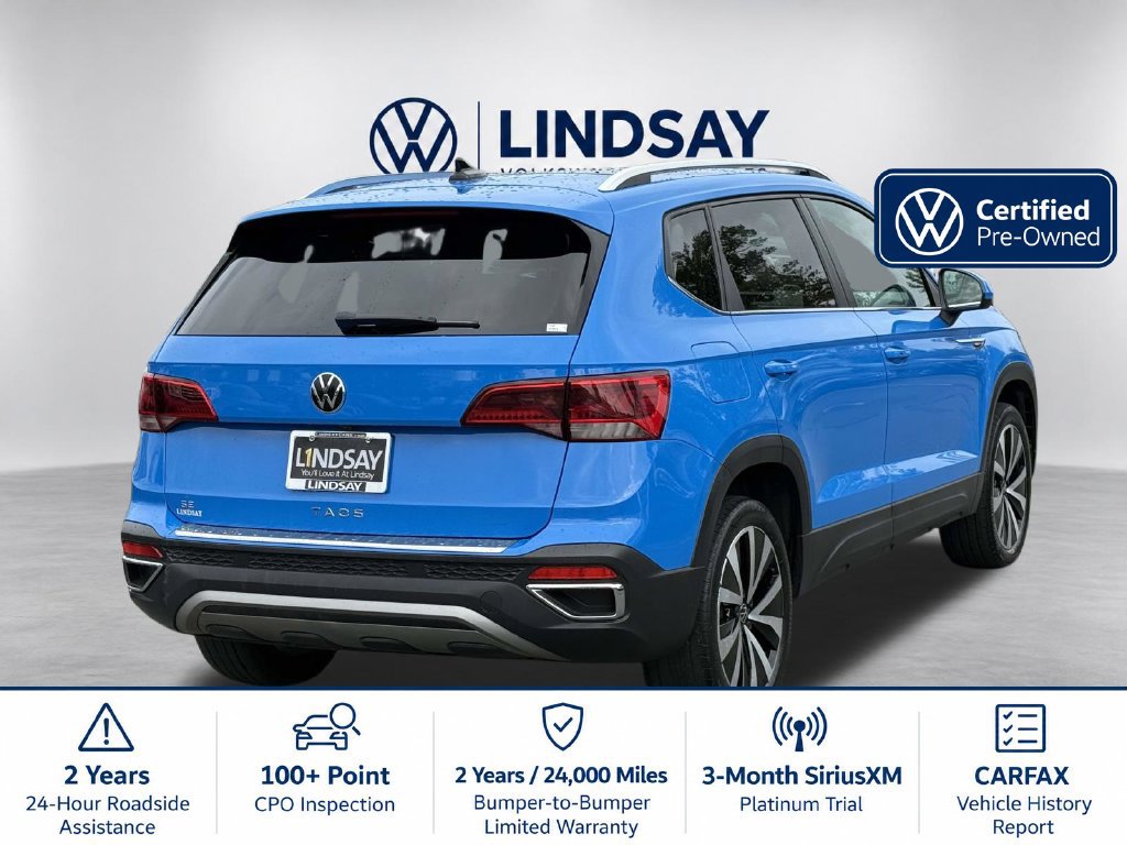 Certified 2023 Volkswagen Taos SE w/ Panoramic Sunroof Package FWD image 7