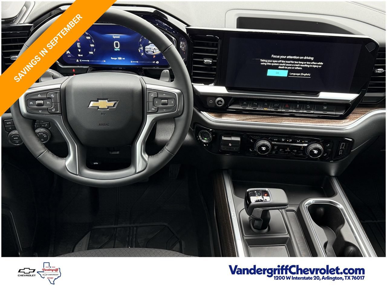 New 2026 Chevrolet Silverado 1500 LT w/ Texas Edition Plus AWD/4WD image 11