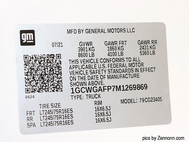 Used 2021 Chevrolet Express 2500 w/ Driver Convenience Package image 29