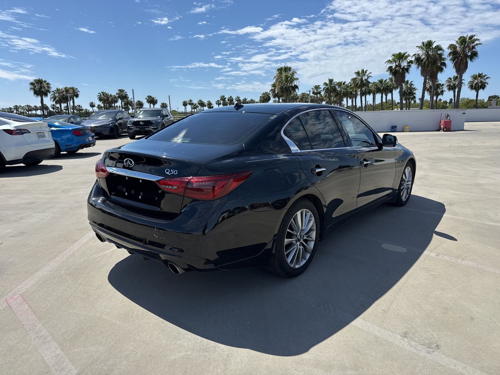 Used 2023 INFINITI Q50 Luxe w/ Cargo Package image 3