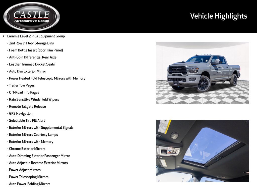 New 2027 RAM 2500 Laramie AWD/4WD image 3