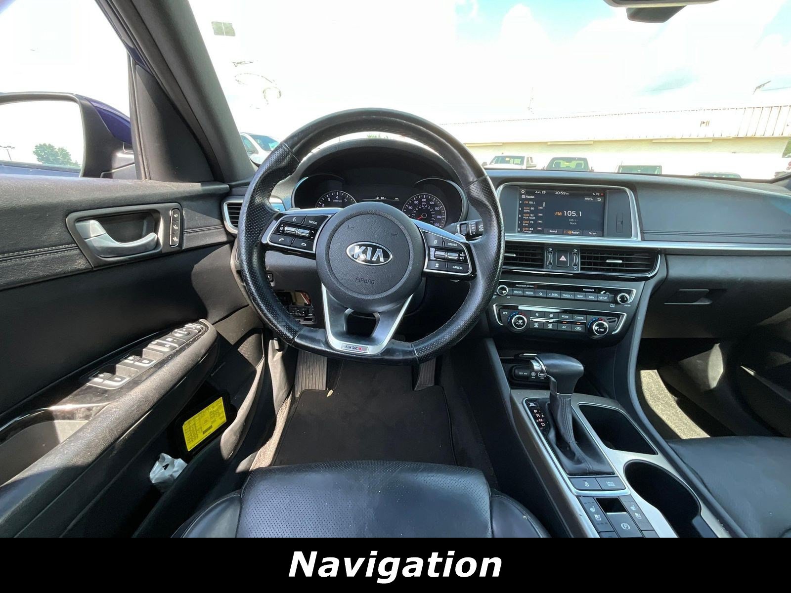 Used 2019 Kia Optima SX w/ SX Limited (Black) Package FWD image 8