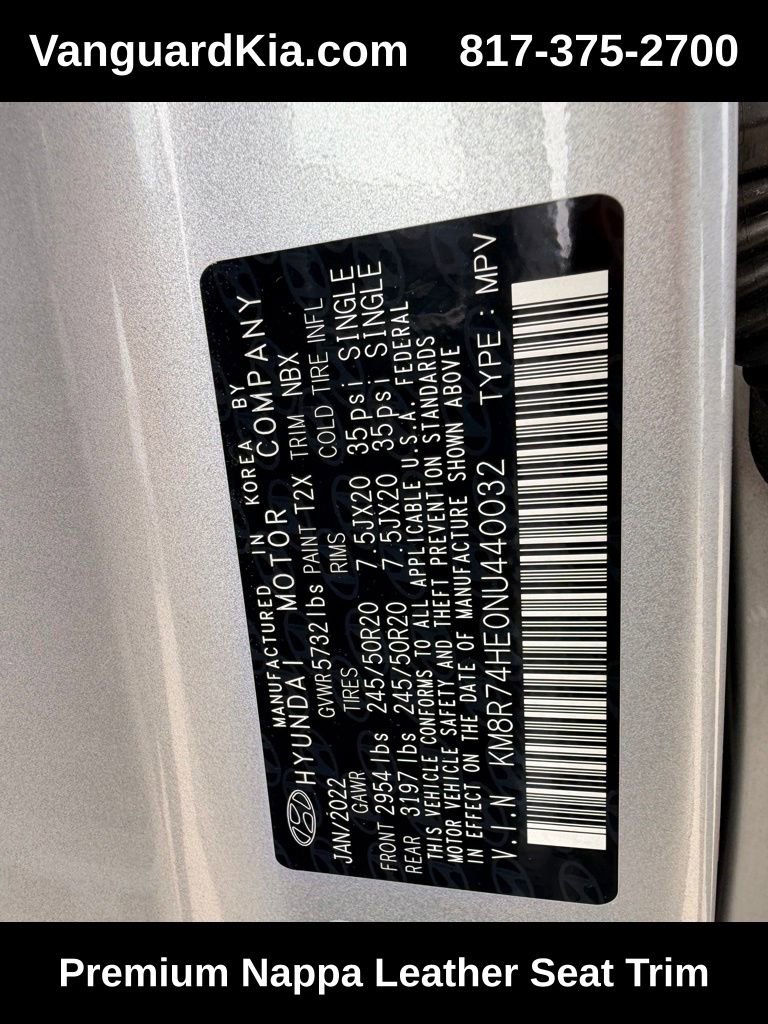 Used 2022 Hyundai Palisade Calligraphy FWD image 28