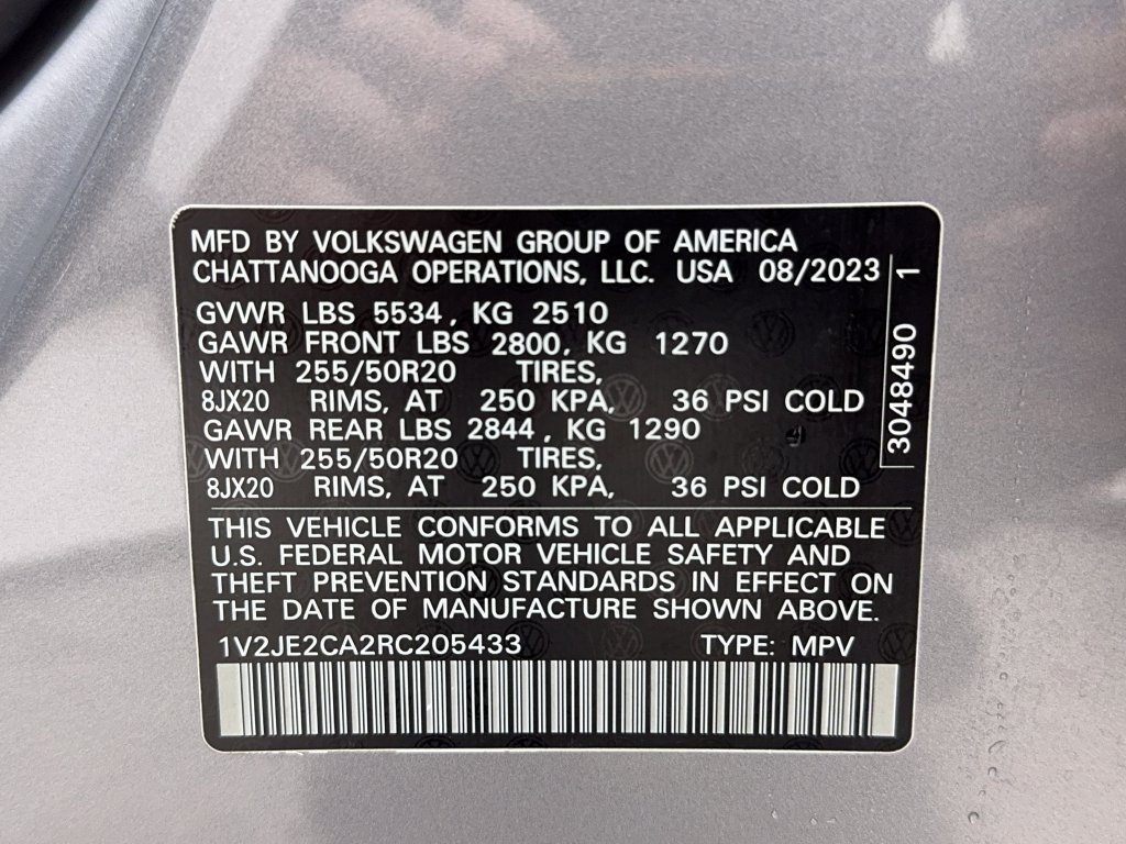 Used 2024 Volkswagen Atlas Cross Sport SE FWD image 53