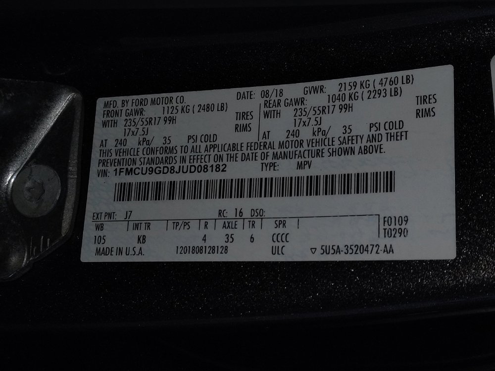 Used 2018 Ford Escape SE image 33