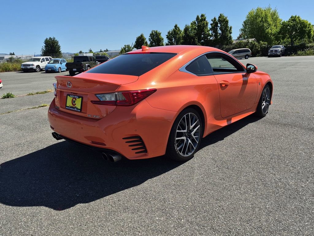 Used 2015 Lexus RC 350 w/ F Sport w/Summer Tires RWD image 3