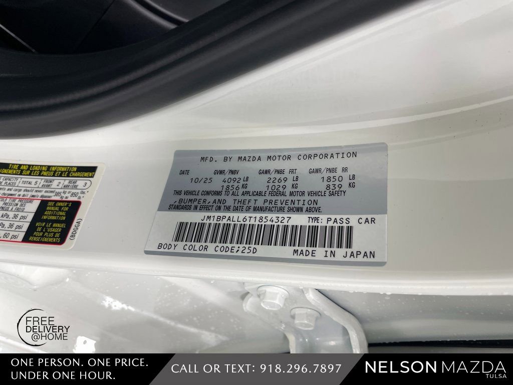 New 2026 MAZDA MAZDA3 s FWD image 56