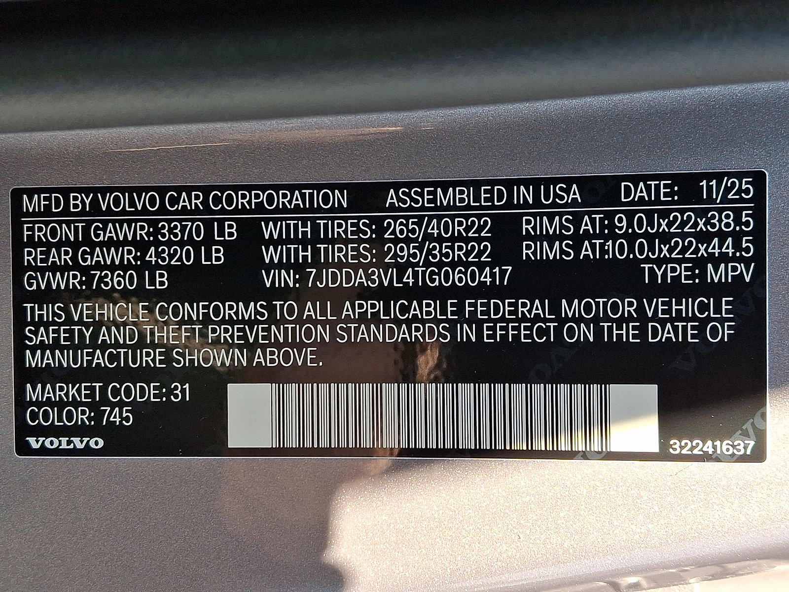 New 2026 Volvo EX90 Ultra AWD/4WD image 13