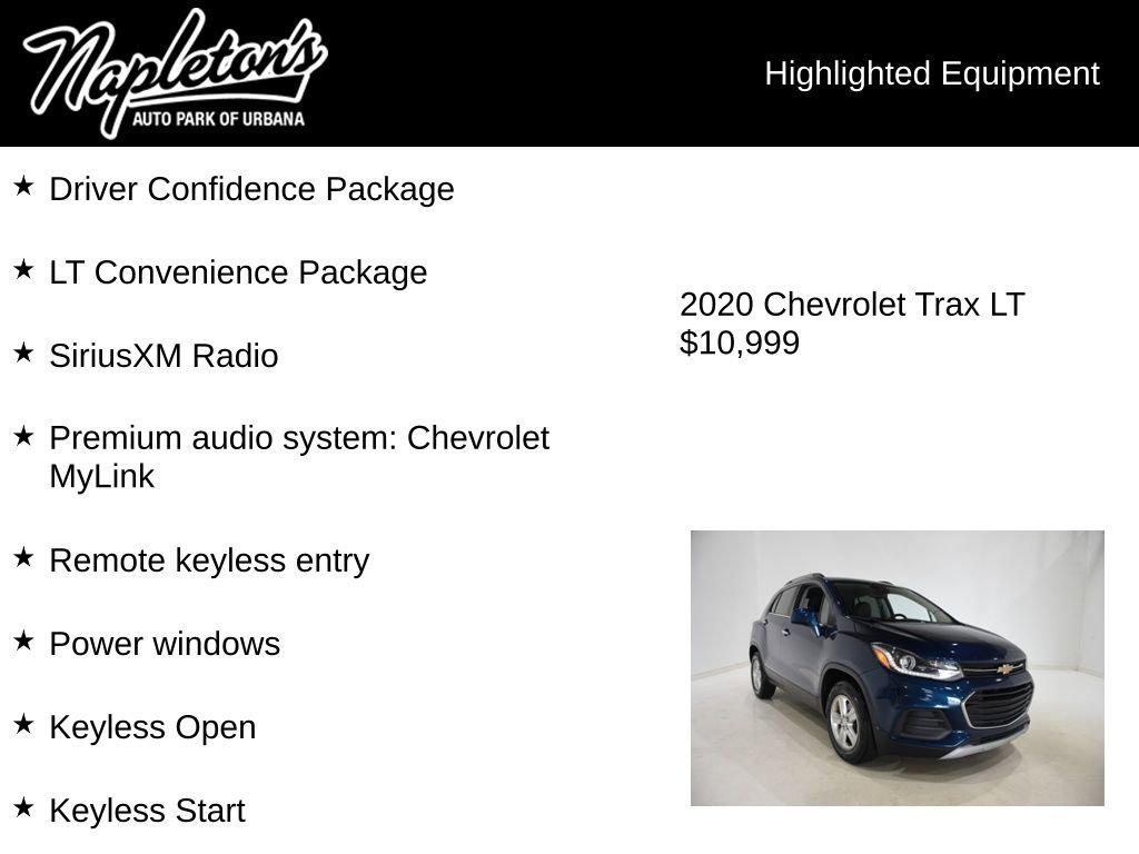 Used 2020 Chevrolet Trax LT w/ Driver Confidence Package FWD image 15