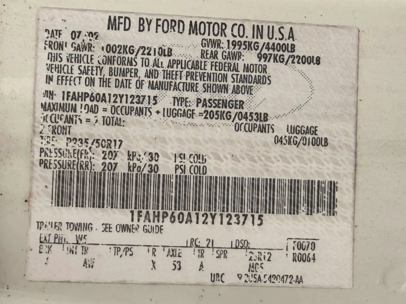 Used 2002 Ford Thunderbird RWD image 31