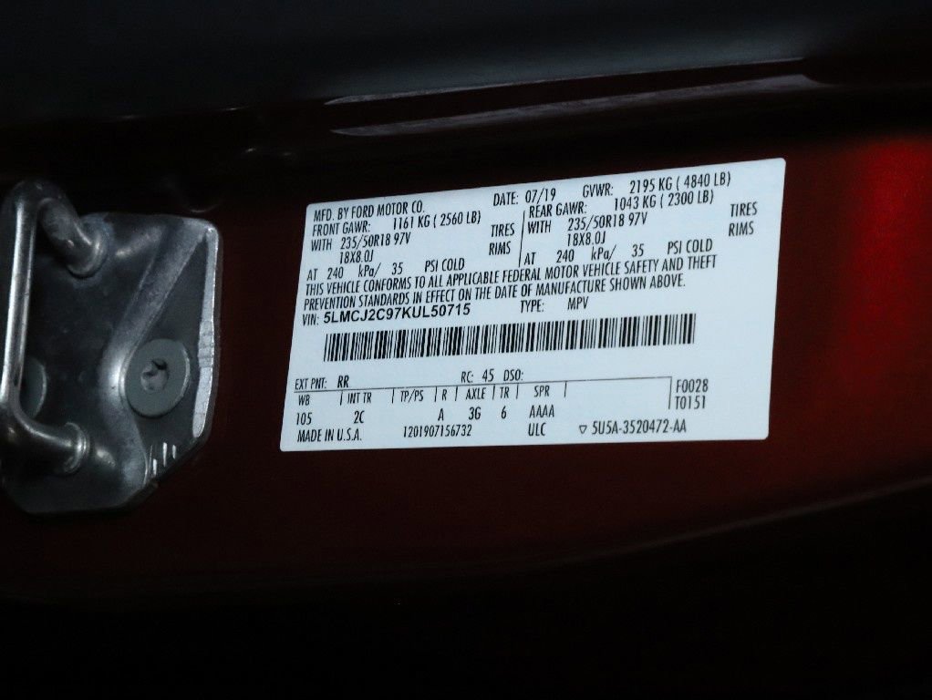 Used 2019 Lincoln MKC Select w/ Select Plus Package image 20