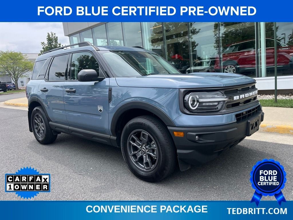 Certified 2024 Ford Bronco Sport Big Bend w/ Convenience Package AWD/4WD image 1