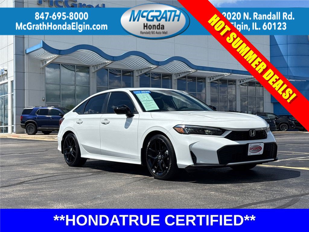 Certified 2025 Honda Civic Sport image 1