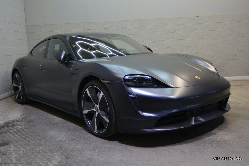 Used 2022 Porsche Taycan Turbo S AWD/4WD image 1