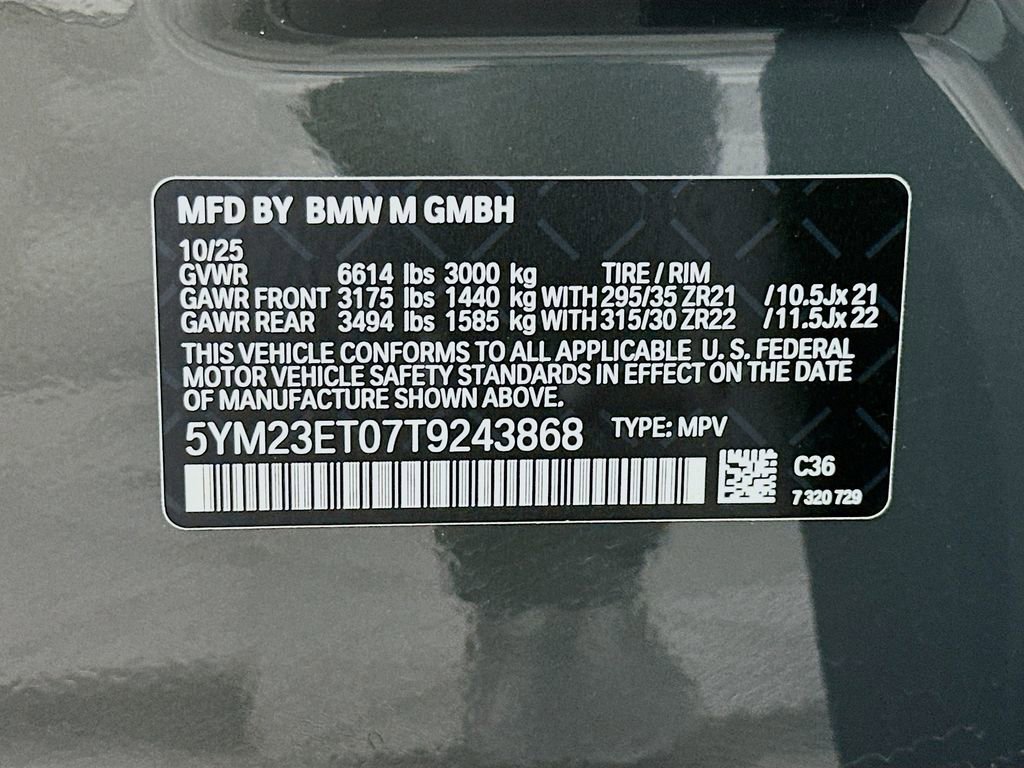 New 2026 BMW X6 M Competition w/ Executive Package image 24