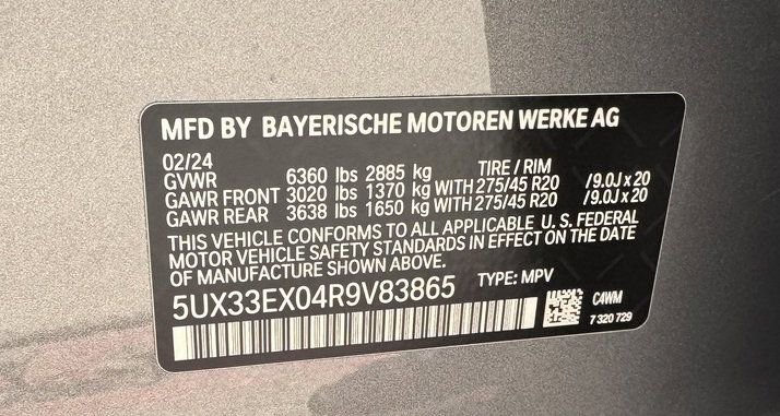 Used 2024 BMW X6 xDrive40i w/ Premium Package AWD/4WD image 30