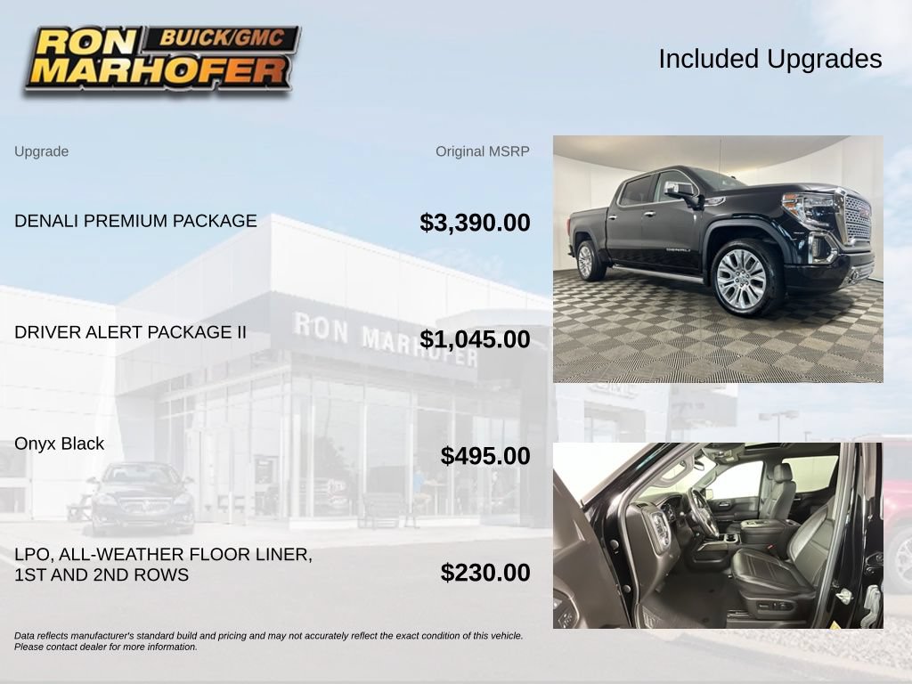 Used 2022 GMC Sierra 1500 Denali w/ Denali Premium Package AWD/4WD image 6