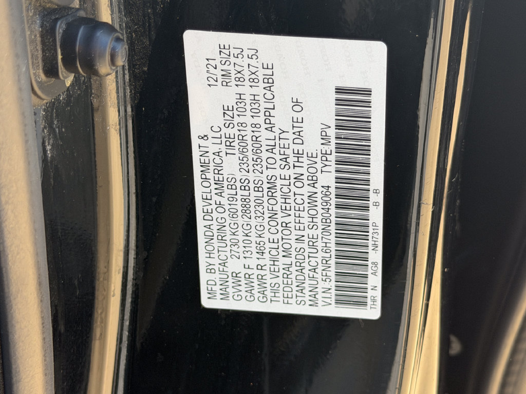 Used 2022 Honda Odyssey EX-L image 29