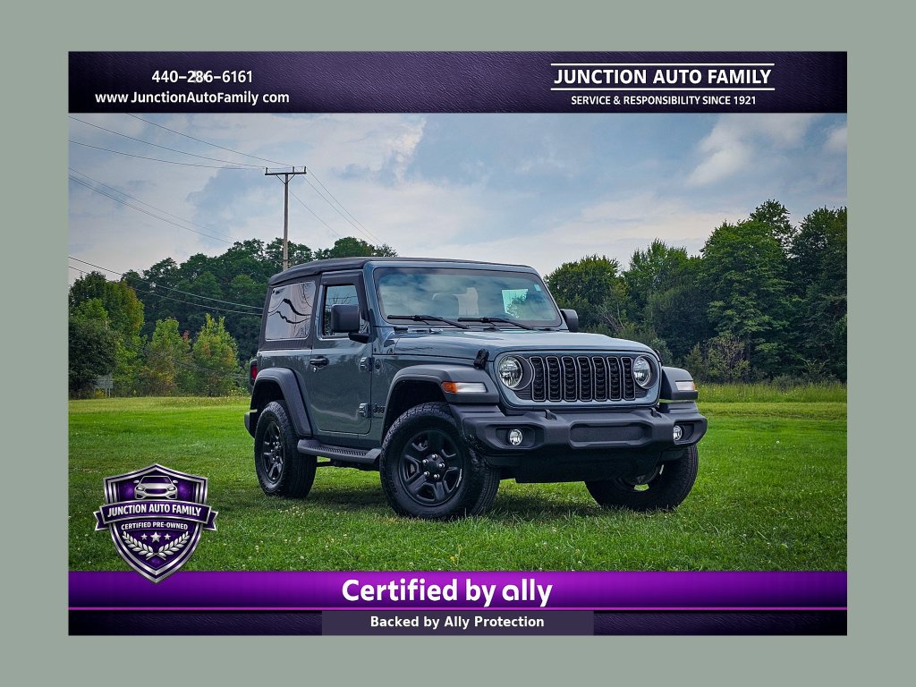 Used 2025 Jeep Wrangler Sport AWD/4WD 360° Tour