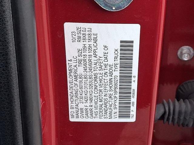 Certified 2023 Honda Ridgeline Sport image 26