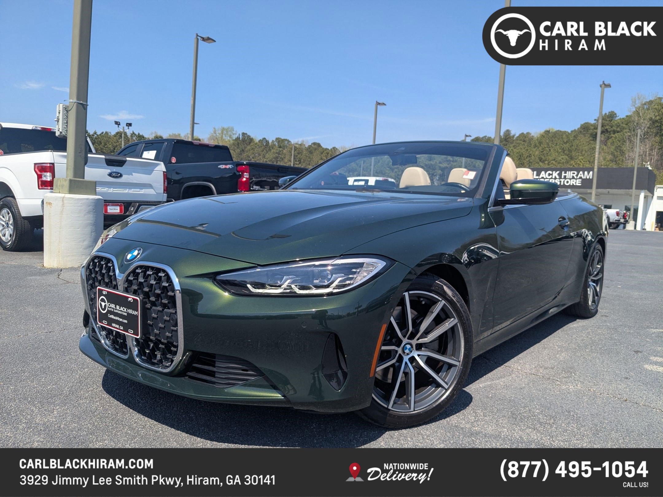 Used 2021 BMW 430i Convertible w/ Parking Assistance Package image 1
