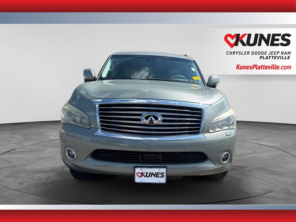 Used 2012 INFINITI QX56 4WD w/ Deluxe Touring Pkg image 3