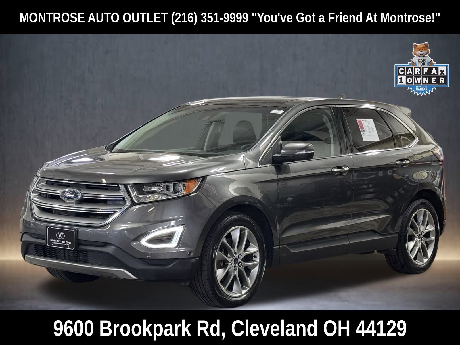Used 2018 Ford Edge Titanium w/ Equipment Group 302A image 8
