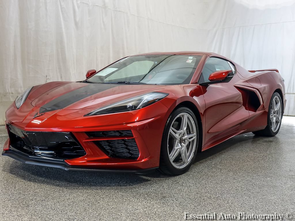 Used 2021 Chevrolet Corvette Stingray Premium Cpe w/ Z51 Performance Package RWD image 2