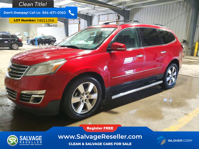 Used 2014 Chevrolet Traverse LTZ w/ LPO, 'HIT The Road' Package AWD/4WD image 1