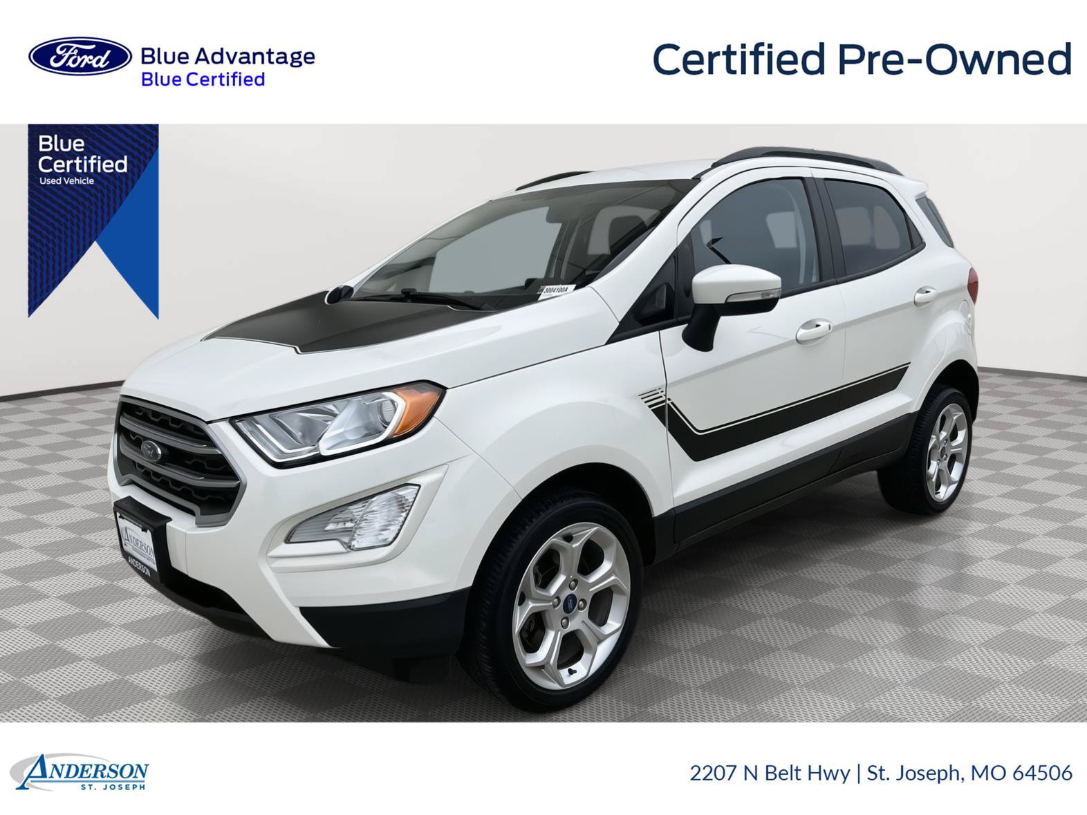 Certified 2022 Ford EcoSport SE w/ SE Convenience Package