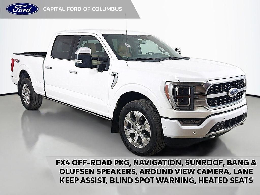 Used 2021 Ford F150 Platinum w/ FX4 Off-Road Package AWD/4WD image 1