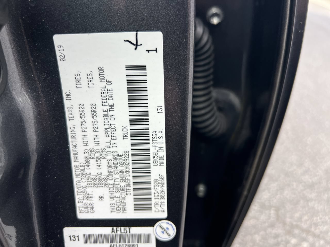 Used 2019 Toyota Tundra SR5 w/ TRD Sport Package AWD/4WD image 36