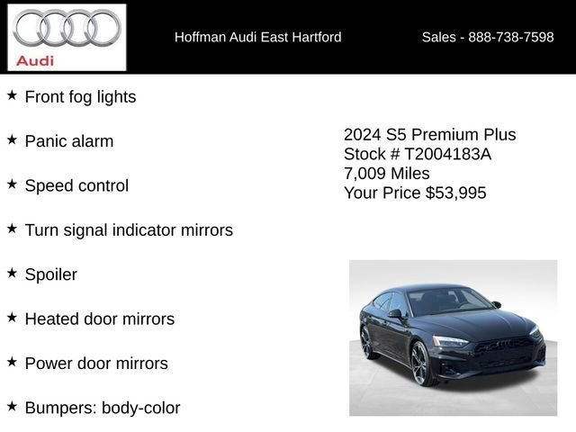 Used 2024 Audi S5 Premium Plus AWD/4WD image 32