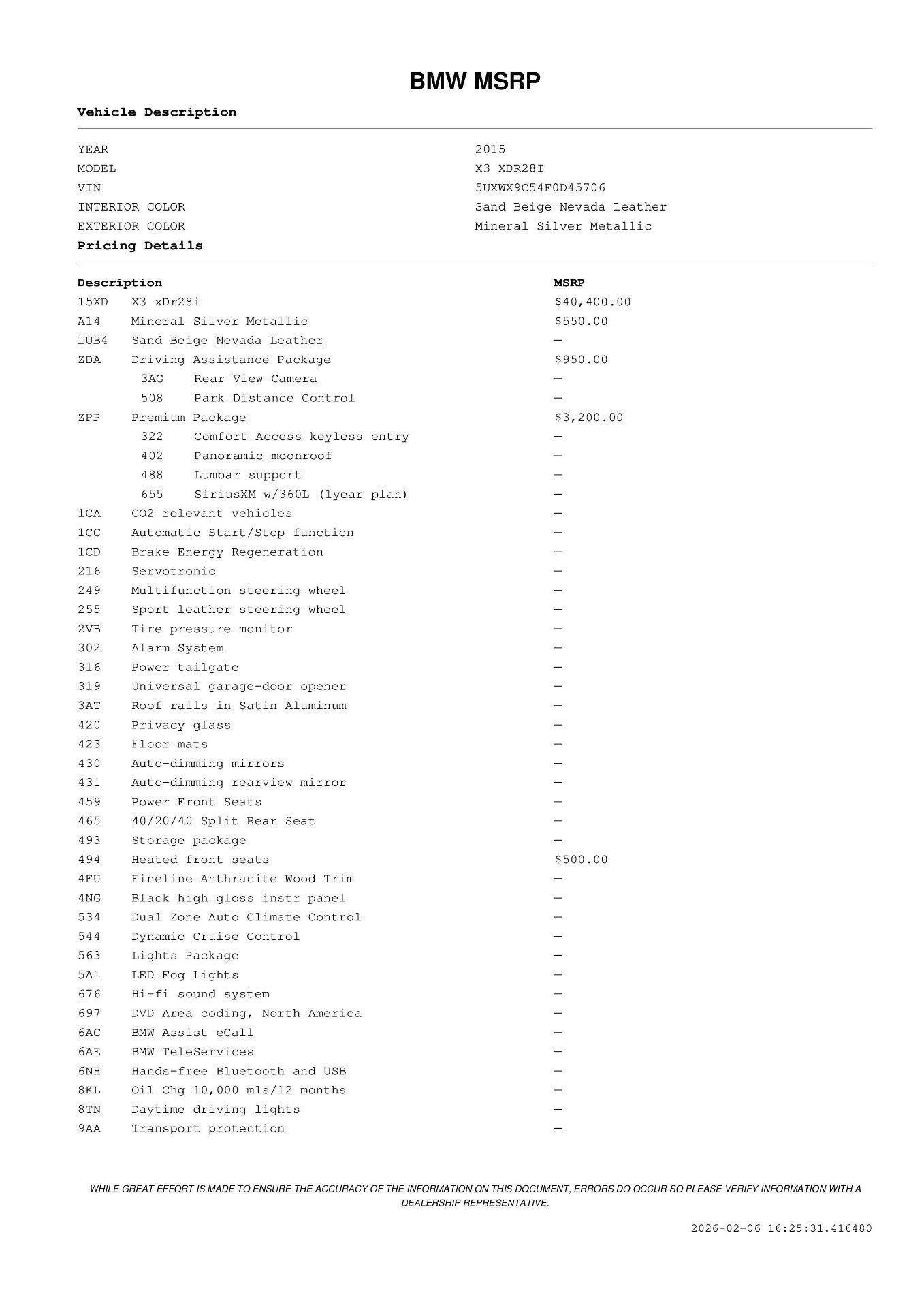 Used 2015 BMW X3 xDrive28i image 11
