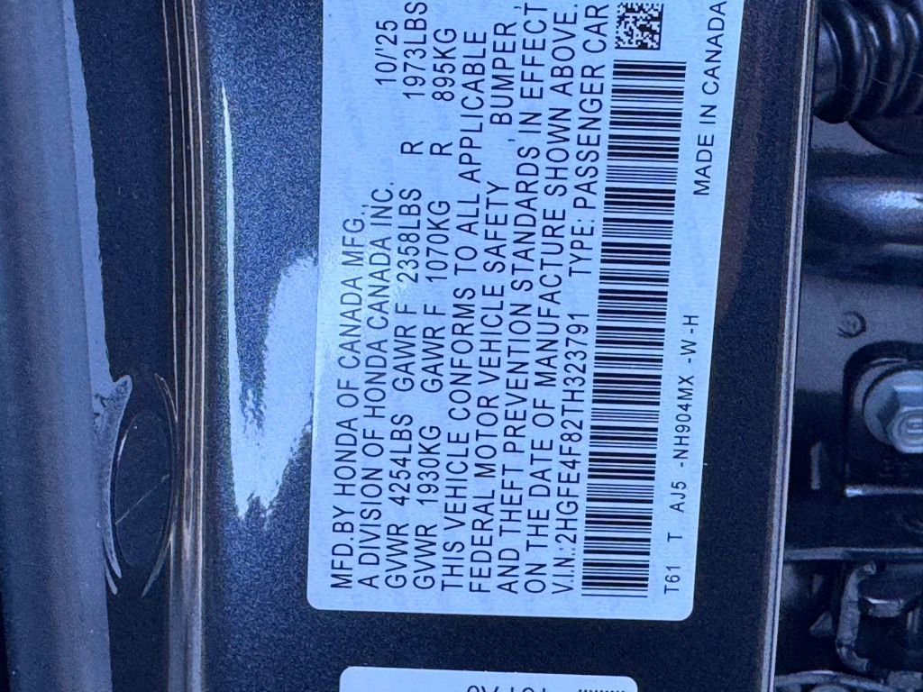 New 2026 Honda Civic Sport Touring image 40