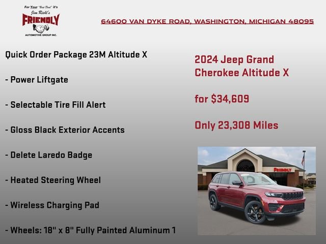 Used 2024 Jeep Grand Cherokee Altitude image 10