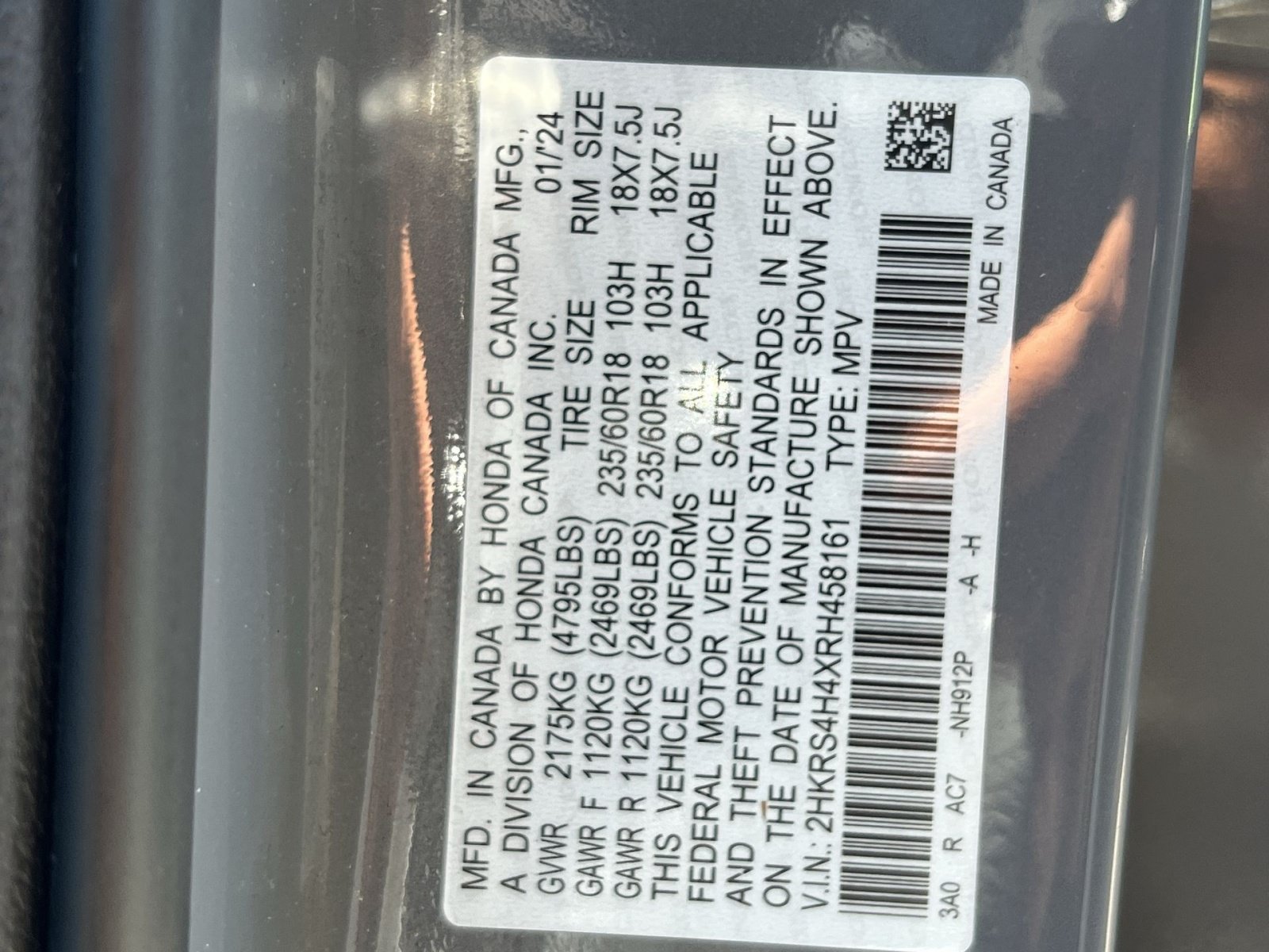 Used 2024 Honda CR-V EX image 36
