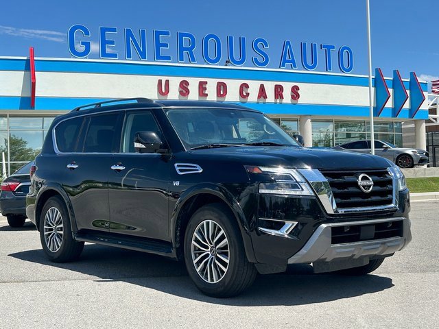 Used 2023 Nissan Armada SL w/ Captain's Chairs Package image 1