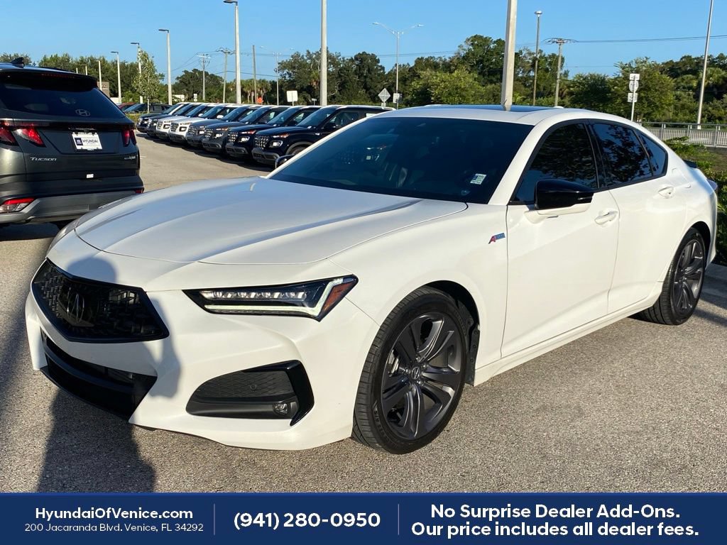 Used 2023 Acura TLX w/ A-SPEC Pkg FWD image 11