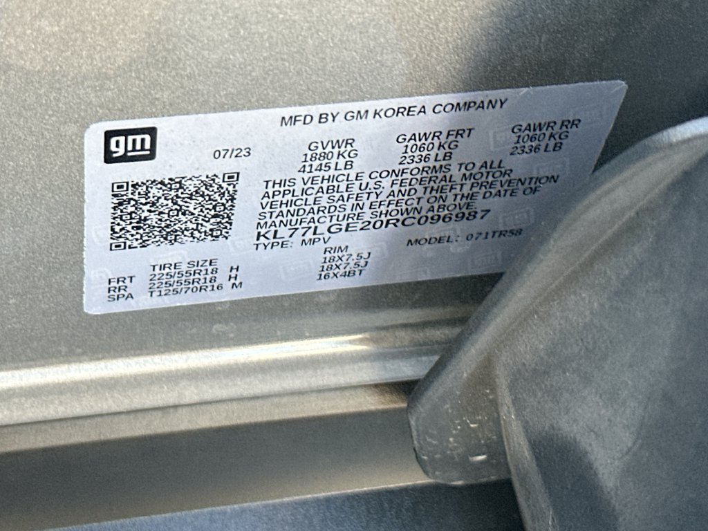 Certified 2024 Chevrolet Trax RS FWD image 30