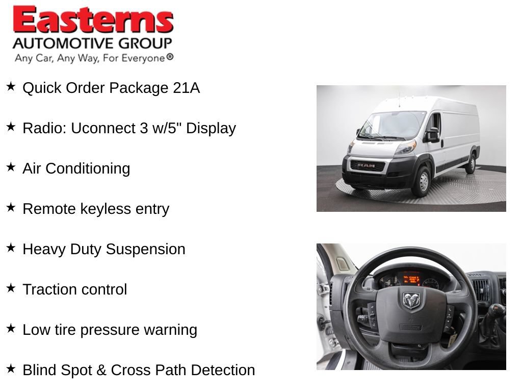 Used 2021 RAM ProMaster 2500 FWD image 12