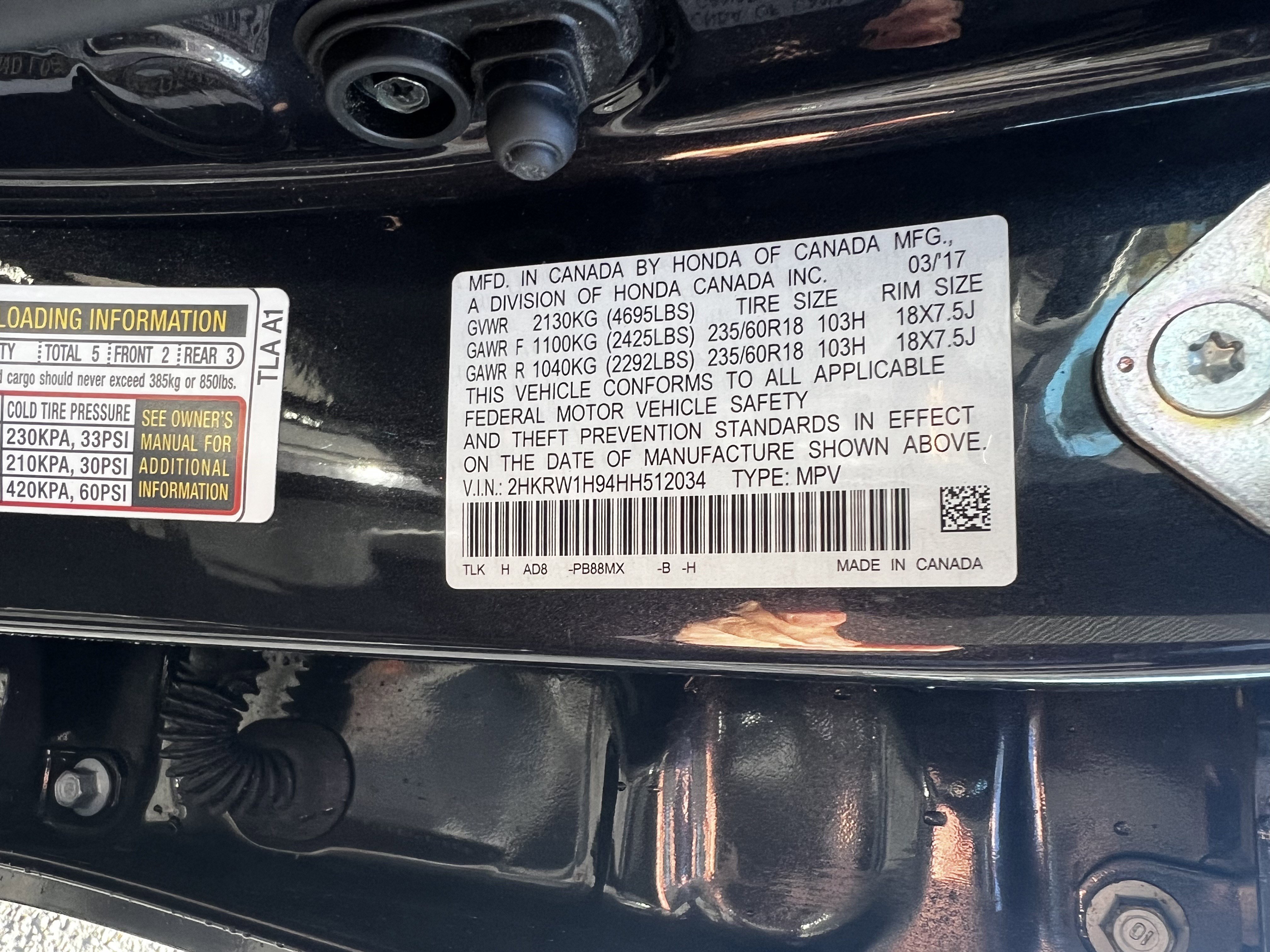 Used 2017 Honda CR-V Touring image 47