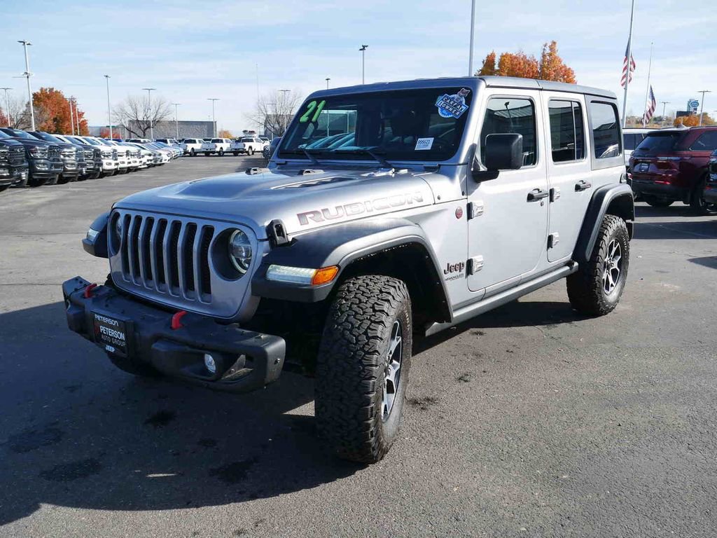 Used 2021 Jeep Wrangler Unlimited Rubicon image 4