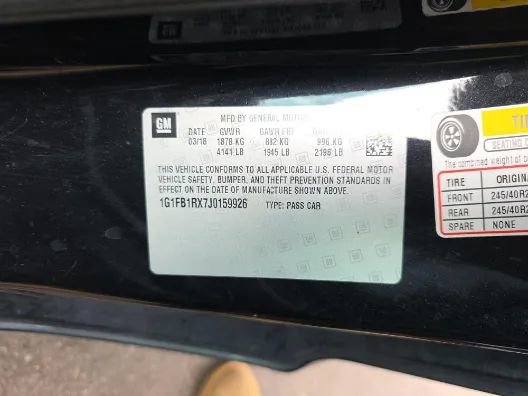 Used 2018 Chevrolet Camaro LT w/ RS Package RWD image 23